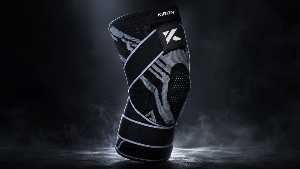 KIRON Knee Sleeve Black - vista 5