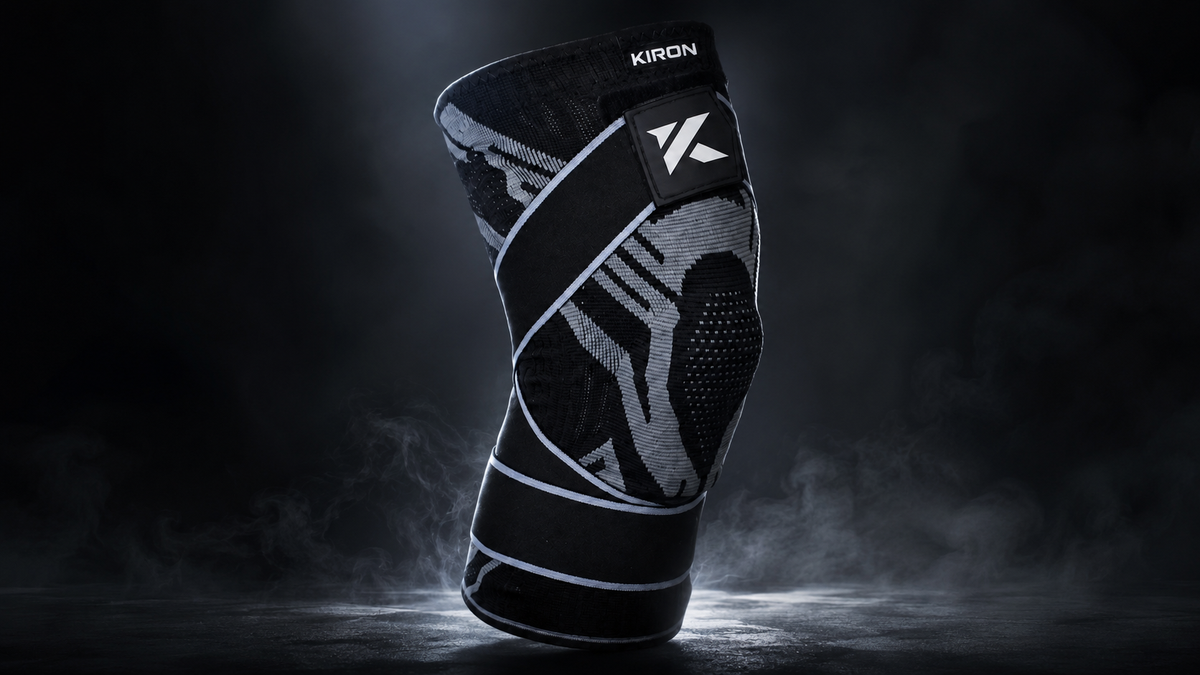 KIRON Knee Sleeve Black - vista 5